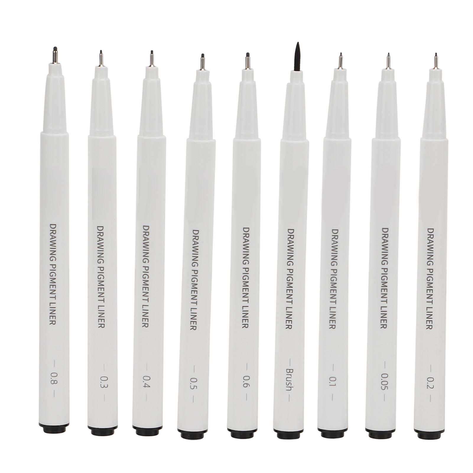 9Pcs Waterproof Micro Line Pens Smoother Writing Painting Different Nib Sizes Line Drawing Pen for
9Pcs Waterproof Micro Line Pens Smoother Writing Painting Different Nib Sizes Line Drawing Pen for
