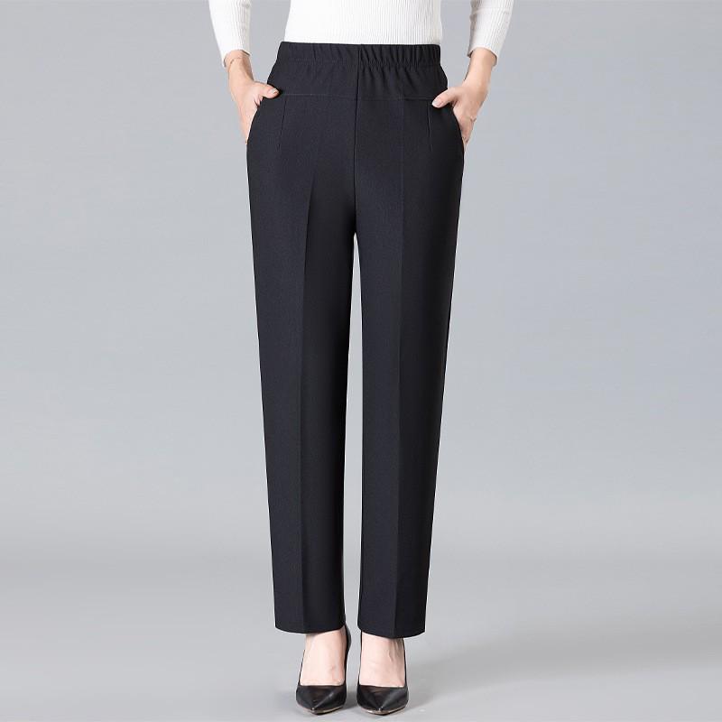 Plus Velvet Thickened Elastic High-Waist Pants for Middle-Aged and Elderly Women - Loose Fit Grandma Straight-Leg Pants 2XL (110-125 jin)
Plus Velvet Thickened Elastic High-Waist Pants for Middle-Aged and Elderly Women - Loose Fit Grandma Straight-Leg Pants 2XL (110-125 jin)