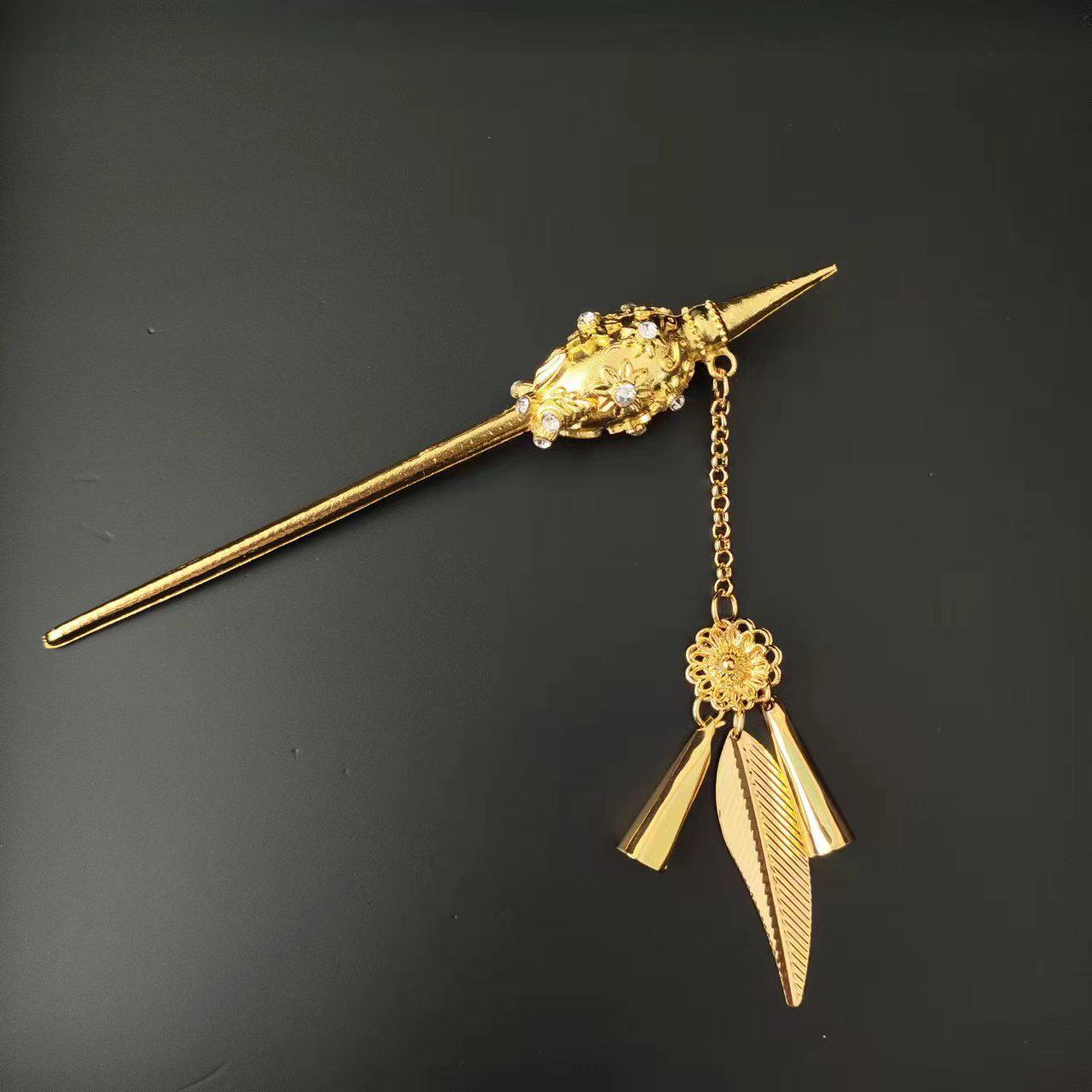 Thai Dai Ethnic Hairpin for Water Splash Festival Performance золотой
Thai Dai Ethnic Hairpin for Water Splash Festival Performance золотой