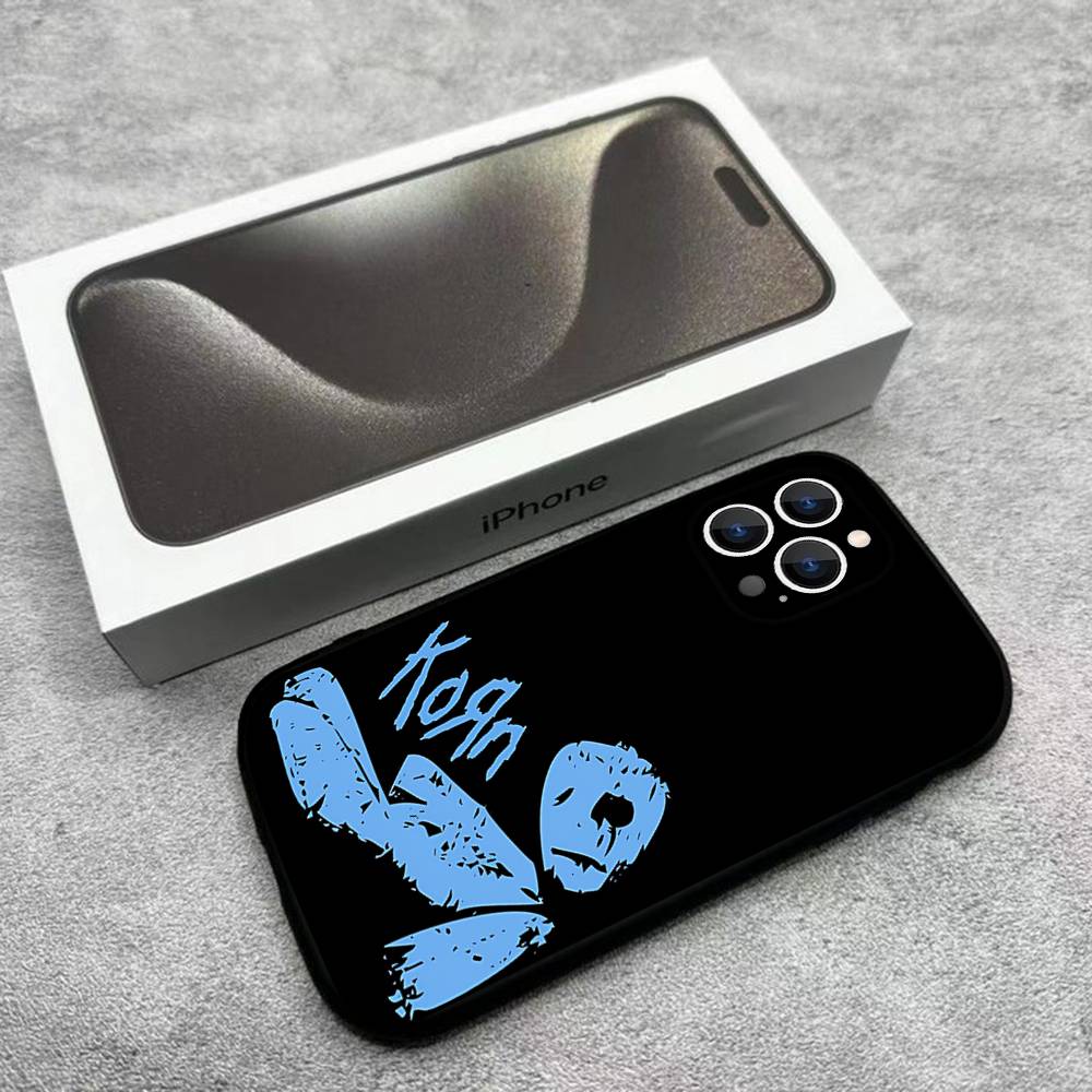Band K-Korn Phone Case For iPhone 17,16,15,14,13,12,Pro,Max,Plus,E,SE4,Air,Mini Black Soft Box iPhone17PRO
Band K-Korn Phone Case For iPhone 17,16,15,14,13,12,Pro,Max,Plus,E,SE4,Air,Mini Black Soft Box iPhone17PRO