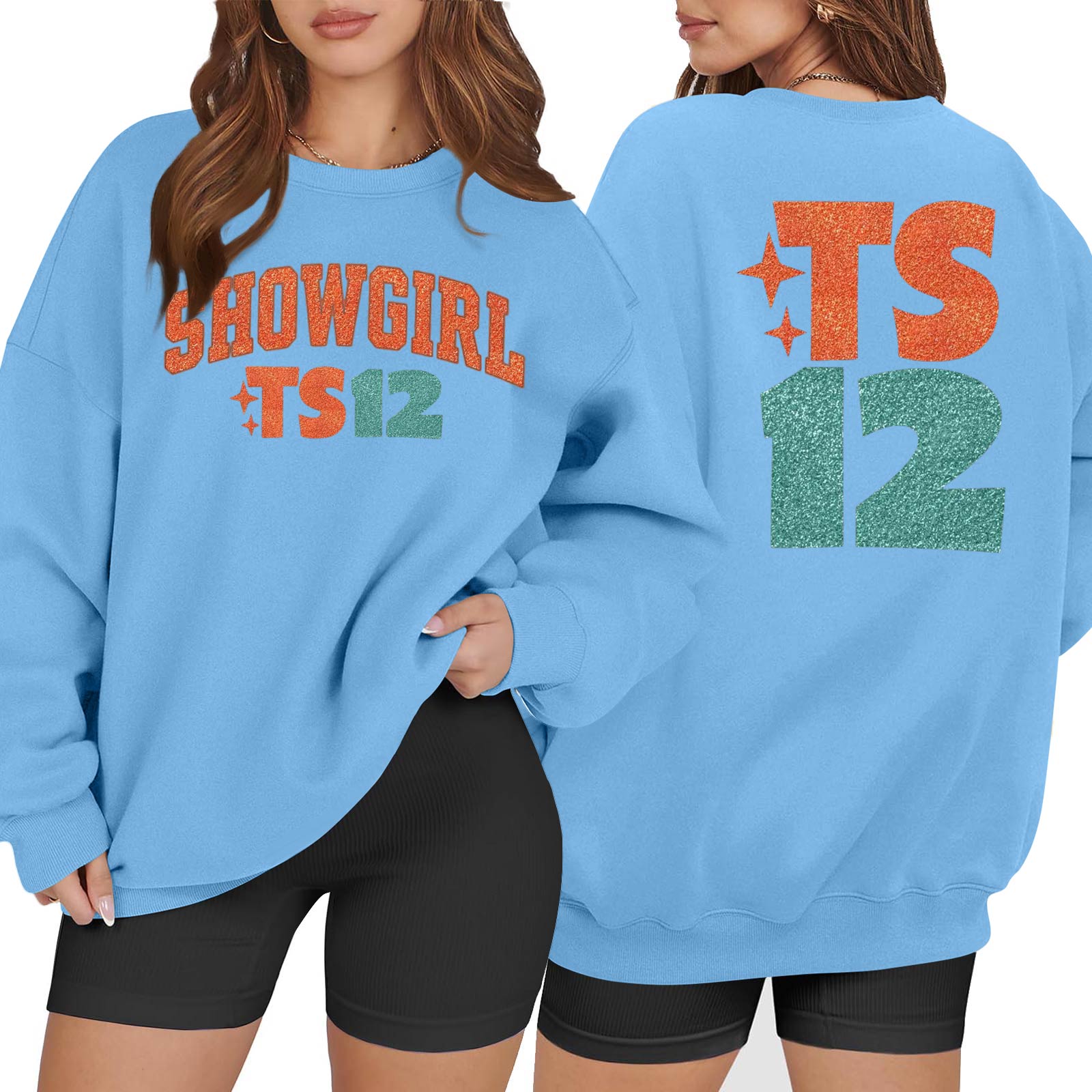 Женский повседневный модный свитшот с длинным рукавом, принтом и круглым вырезом XL
Женский повседневный модный свитшот с длинным рукавом, принтом и круглым вырезом XL