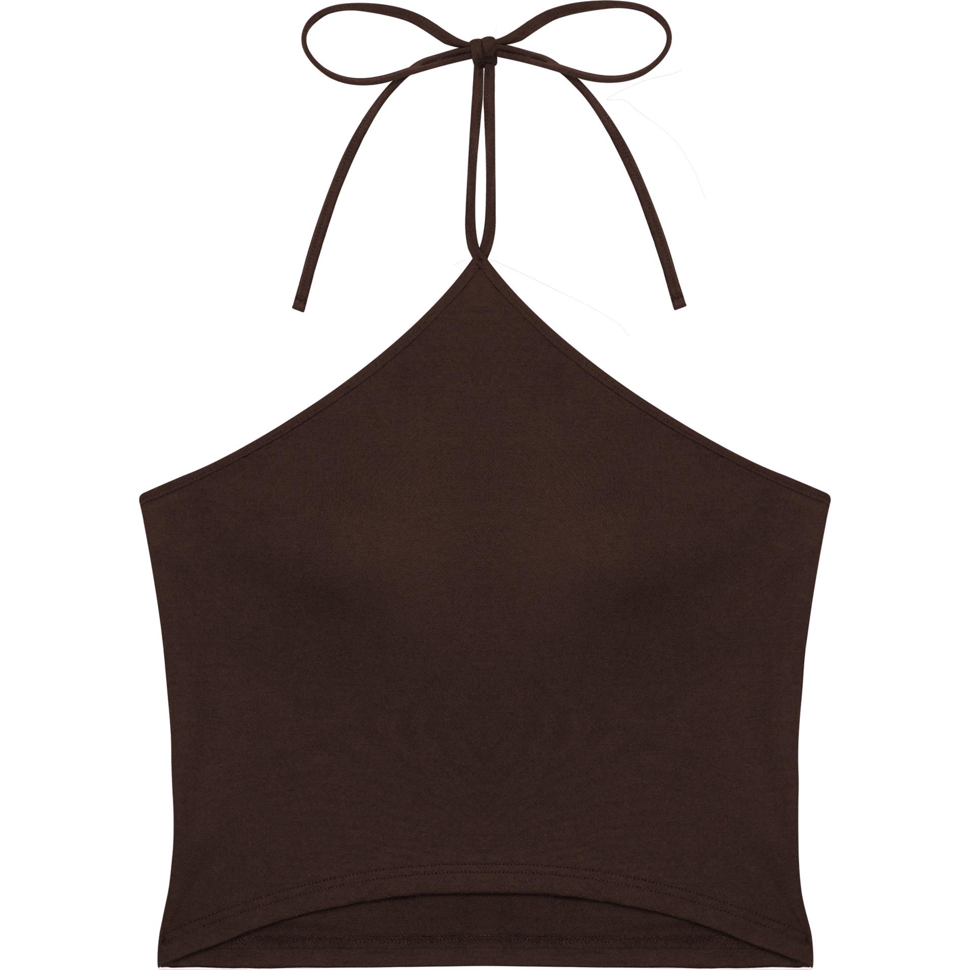 713 Women s Sexy Lace-Up Halter Top with Chest Pads, Short Off-Shoulder Slimming Fashion Camisole XL (57.5-65 kg)
713 Women s Sexy Lace-Up Halter Top with Chest Pads, Short Off-Shoulder Slimming Fashion Camisole XL (57.5-65 kg)