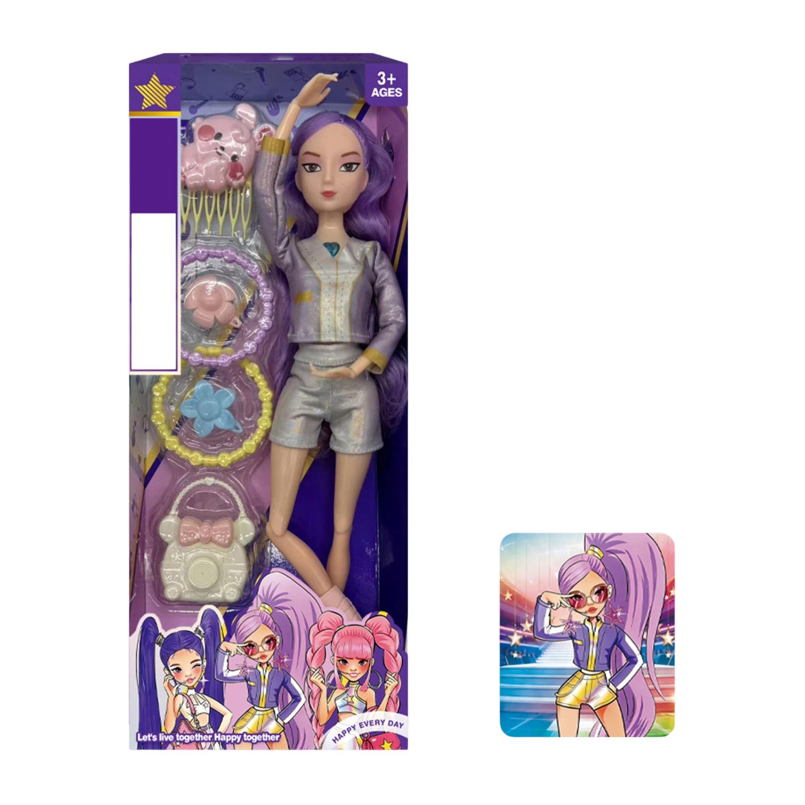11.5-inch Articulated Single-figure Girl Group Fashion Doll (standard Model) One Size
11.5-inch Articulated Single-figure Girl Group Fashion Doll (standard Model) One Size