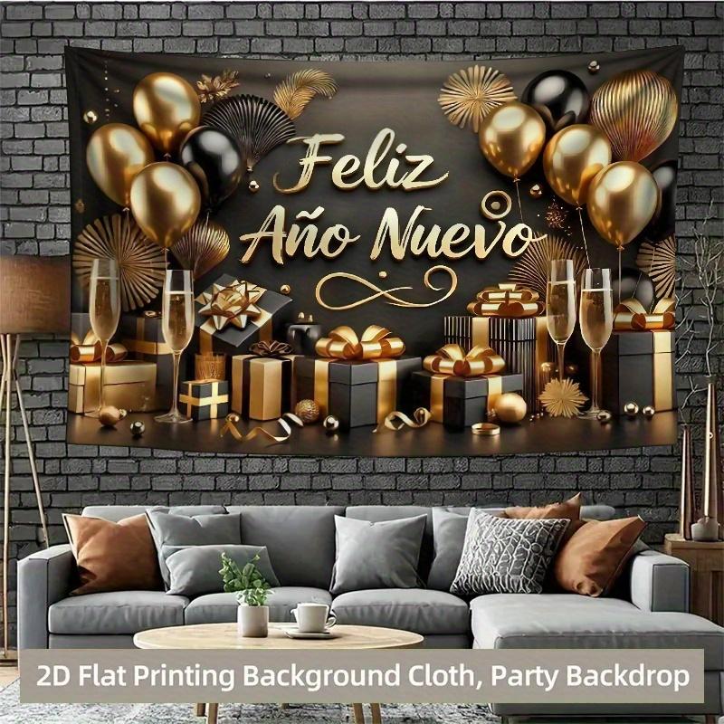 VIKAMA Spanish New Year Tapestry Balloon Champagne Living Room Background Wall New Year Party Room Decoration 74x94cm(29x37in)
VIKAMA Spanish New Year Tapestry Balloon Champagne Living Room Background Wall New Year Party Room Decoration 74x94cm(29x37in)