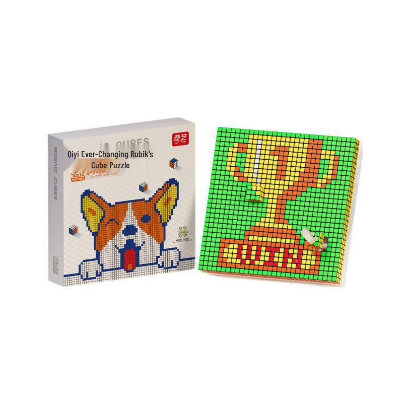 Qiyi 10x10 Versatile Rubik s Cube Puzzle: DIY Creative Mosaic Building Educational Toy
Qiyi 10x10 Versatile Rubik s Cube Puzzle: DIY Creative Mosaic Building Educational Toy