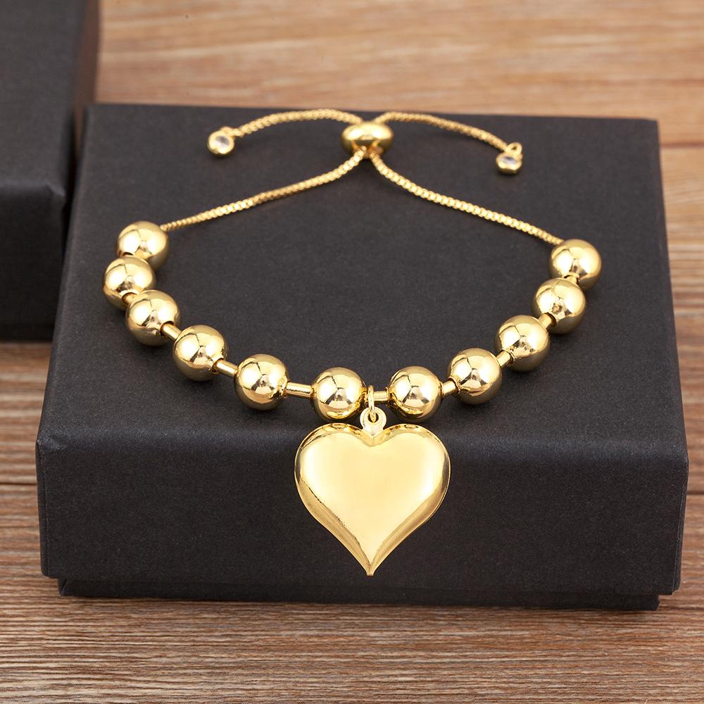 Nidin New Retro Love Shape Copper Beads 4mm/6mm/8mm Charm Bracelets For Female Birthday Party Jewelry Accessories Fine Gifts
Nidin New Retro Love Shape Copper Beads 4mm/6mm/8mm Charm Bracelets For Female Birthday Party Jewelry Accessories Fine Gifts