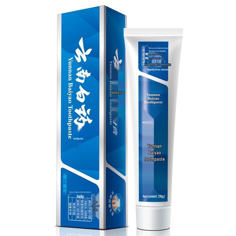 Yunnan Baiyao Fresh Breath & Gum Care Travel Toothpaste
Yunnan Baiyao Fresh Breath & Gum Care Travel Toothpaste