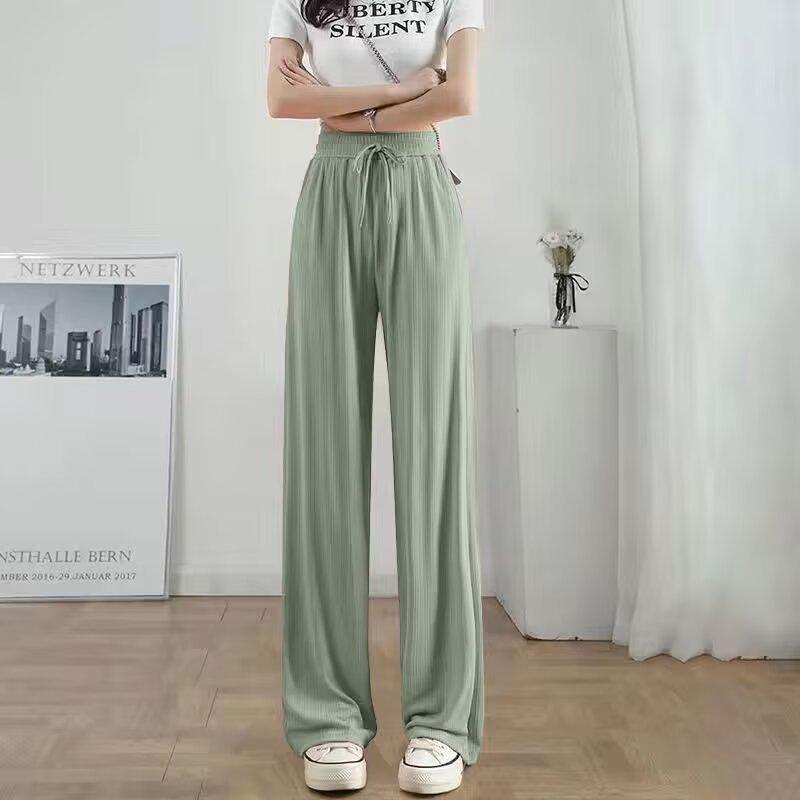 Women s Quick-Dry Loose Drapey Pants, Floor-Length, Pleated Ice Silk, Spring/Summer 2024 Collection M зелёный
Women s Quick-Dry Loose Drapey Pants, Floor-Length, Pleated Ice Silk, Spring/Summer 2024 Collection M зелёный