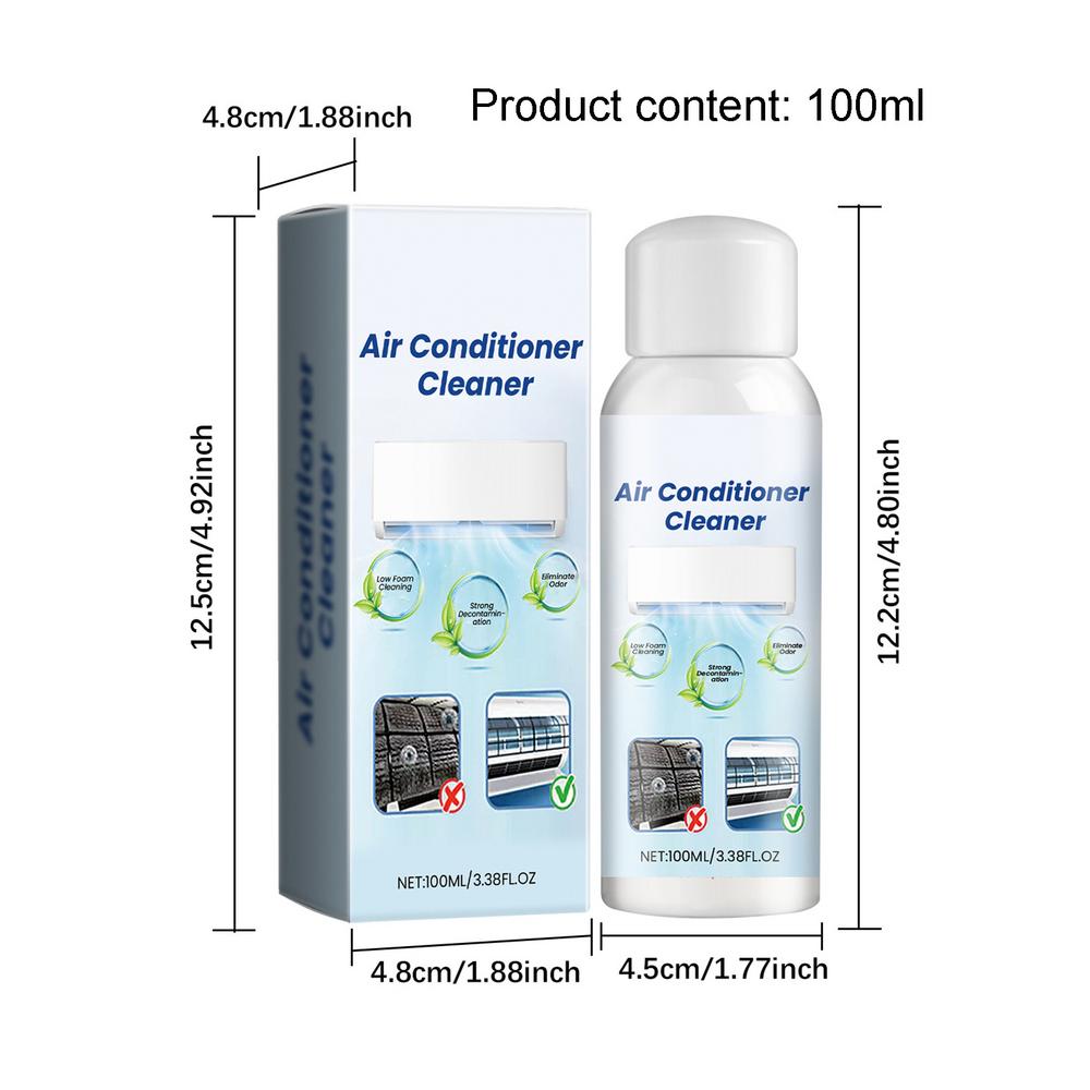 100ml Air Conditioner Foaming Cleaner Spray Deodorizer Professional Household Air Conditioner Cleaning Foam Deodorizer 100ml
100ml Air Conditioner Foaming Cleaner Spray Deodorizer Professional Household Air Conditioner Cleaning Foam Deodorizer 100ml