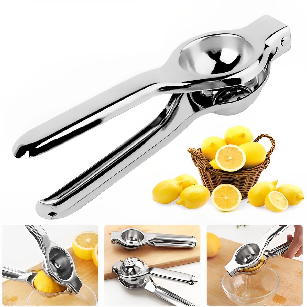 Practical Squeezing Lemon Hand Squeezer Juicer Stainless Steel Household Manual Juicer Pressing Citrus Lemon Press Lemon Clip
Practical Squeezing Lemon Hand Squeezer Juicer Stainless Steel Household Manual Juicer Pressing Citrus Lemon Press Lemon Clip