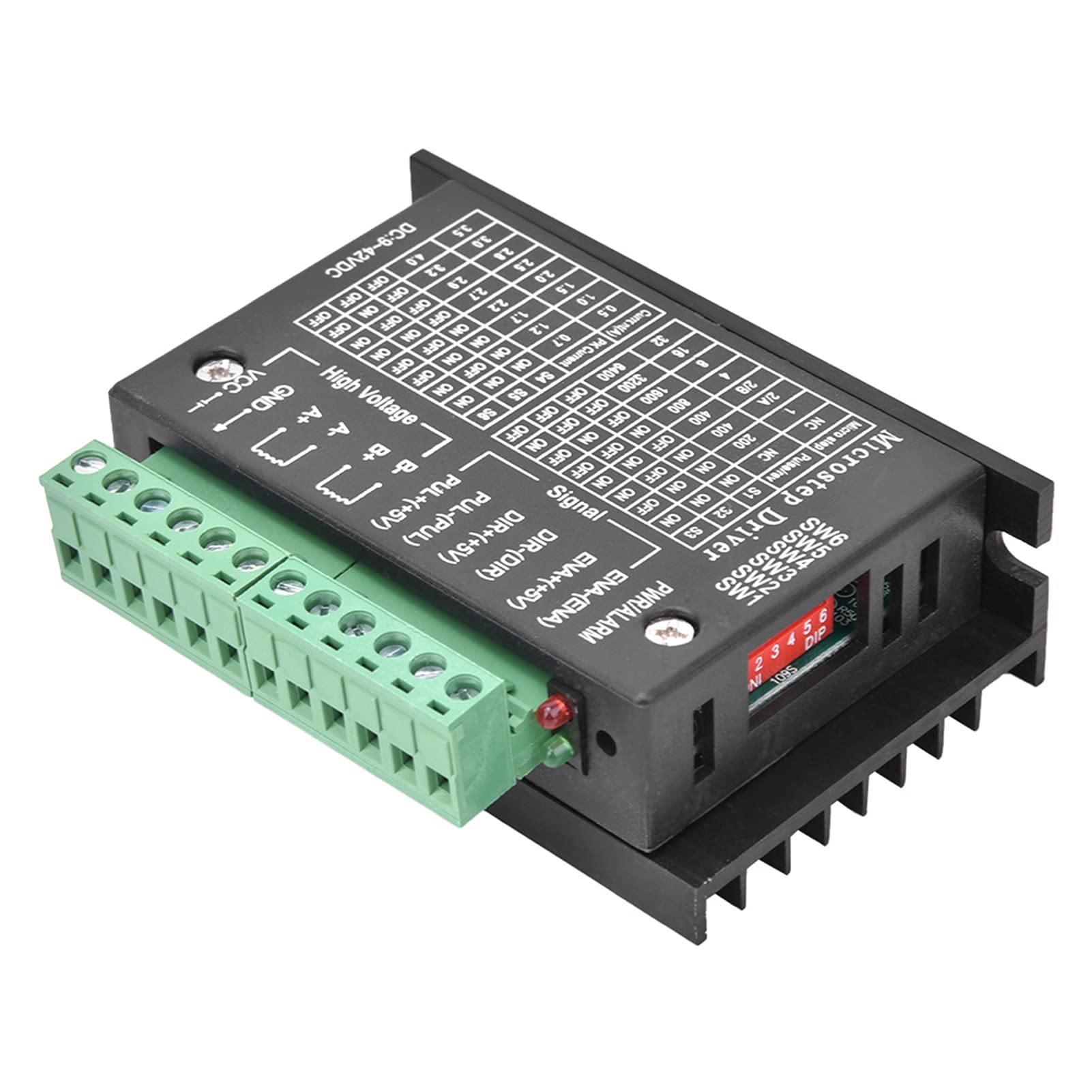 Stepper Motor DC 42V TB6600 for NEMA Stepper Motors Driver, 4.0A 42/57/86
Stepper Motor DC 42V TB6600 for NEMA Stepper Motors Driver, 4.0A 42/57/86