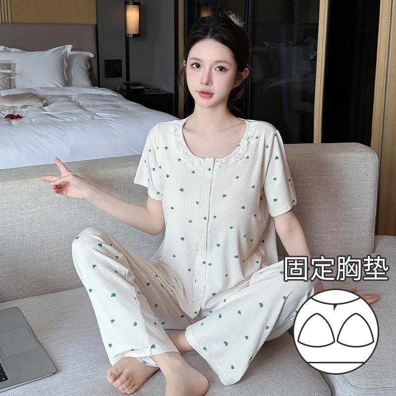 Summer new Modal short-sleeved trousers pajamas women s thin loungewear loose and breathable casual style can be worn outside XL
Summer new Modal short-sleeved trousers pajamas women s thin loungewear loose and breathable casual style can be worn outside XL