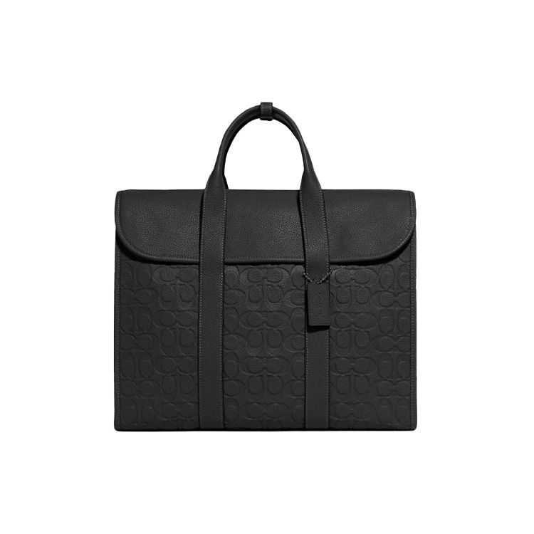Coach Gotham 39 Iconic Polished Pebble Leather Tote Crossbody Briefcase Large Men Bags Black C5320-BLK Basic Set (Bag+Dust Bag)
Coach Gotham 39 Iconic Polished Pebble Leather Tote Crossbody Briefcase Large Men Bags Black C5320-BLK Basic Set (Bag+Dust Bag)