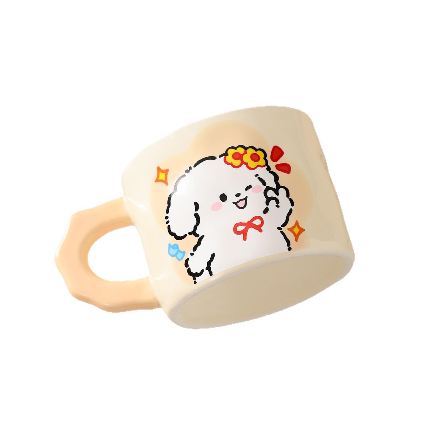 520 Love Puppy Couple Confession Ceramic Mug Valentine s Day Gift Cup Cute Creative Cup 300ml
520 Love Puppy Couple Confession Ceramic Mug Valentine s Day Gift Cup Cute Creative Cup 300ml