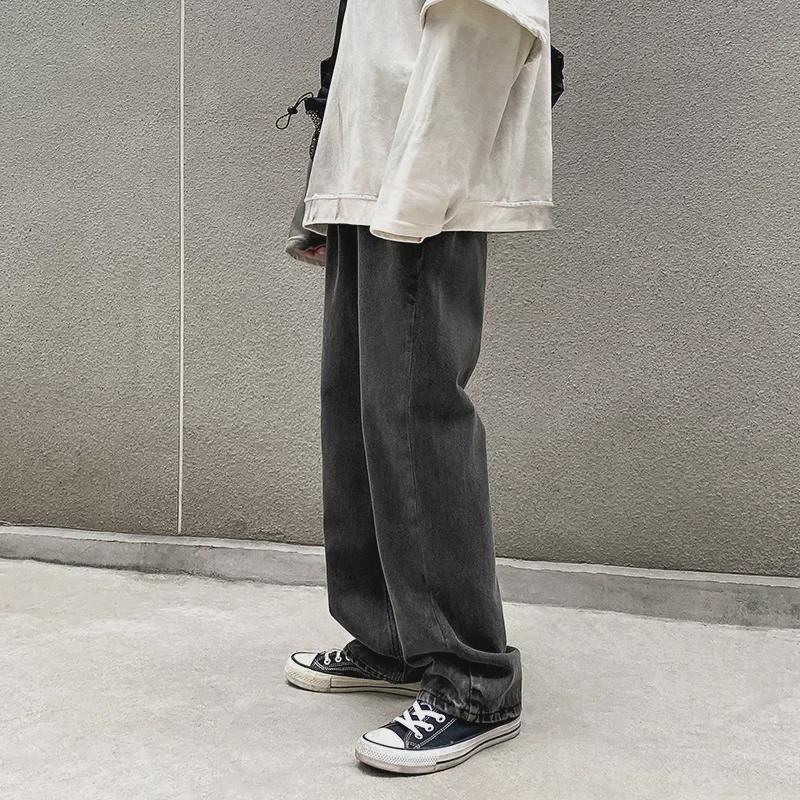 Мужские модные широкие джинсовые брюки в корейском стиле 2XL чёрный
Мужские модные широкие джинсовые брюки в корейском стиле 2XL чёрный