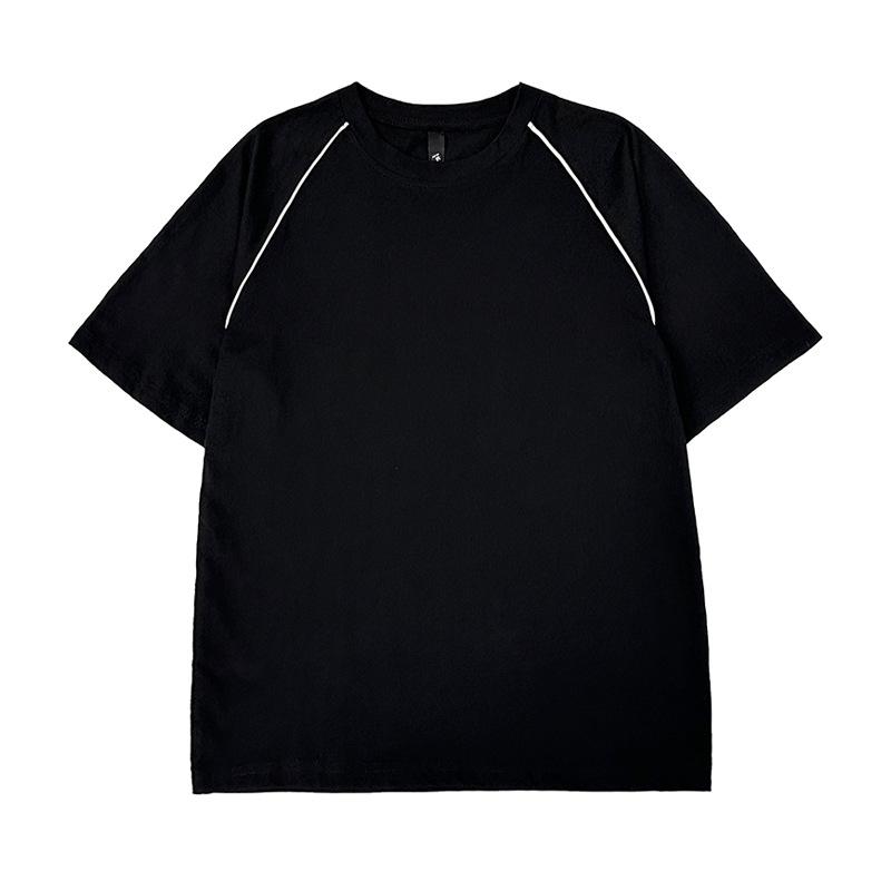 Trendy brand American short-sleeved T-shirt for men and women couples spring and summer heavy pure cotton loose casual versatile sports 2XL чорний
Trendy brand American short-sleeved T-shirt for men and women couples spring and summer heavy pure cotton loose casual versatile sports 2XL чорний