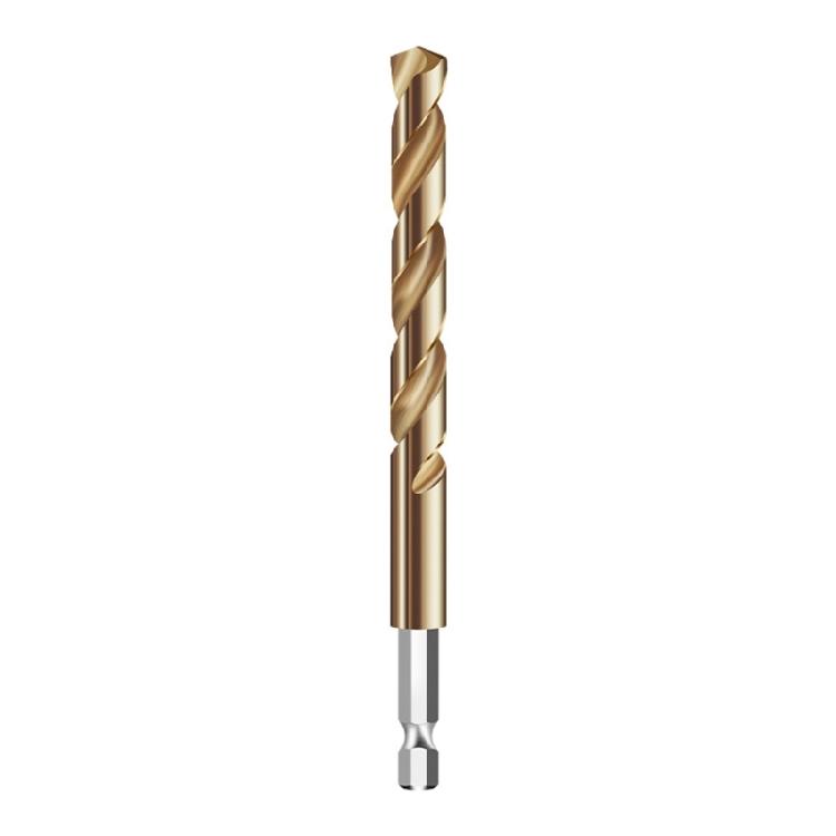 Hexagonal Handle Twist Drill Bit with M35 High Speed Steel Corrosion Resistant 1
Hexagonal Handle Twist Drill Bit with M35 High Speed Steel Corrosion Resistant 1
