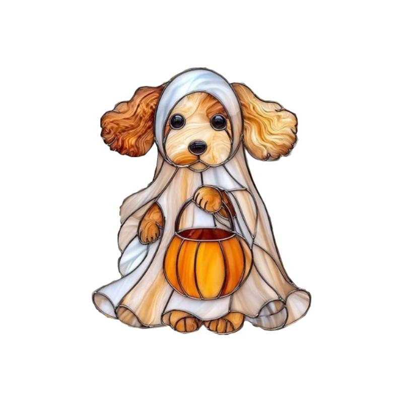 Halloween Cartoon Cat Dog Pumpkin Pattern Acrylic Pendant For Holiday Decor And Gift Giving Dog,10cm
Halloween Cartoon Cat Dog Pumpkin Pattern Acrylic Pendant For Holiday Decor And Gift Giving Dog,10cm