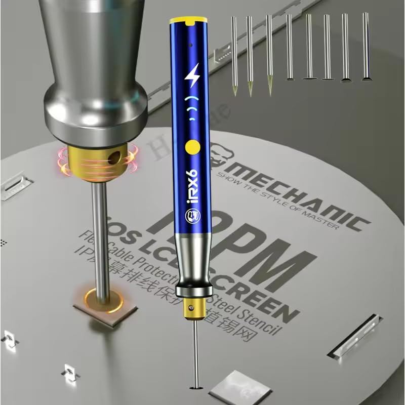 MECHANIC IRX6 Регулируемая скорость Гравировальная машина Мини Электрическая полировальная ручка Мобильный телефон ИС Чип DIY Ручка для резьбы по нефриту Полировка
MECHANIC IRX6 Регулируемая скорость Гравировальная машина Мини Электрическая полировальная ручка Мобильный телефон ИС Чип DIY Ручка для резьбы по нефриту Полировка