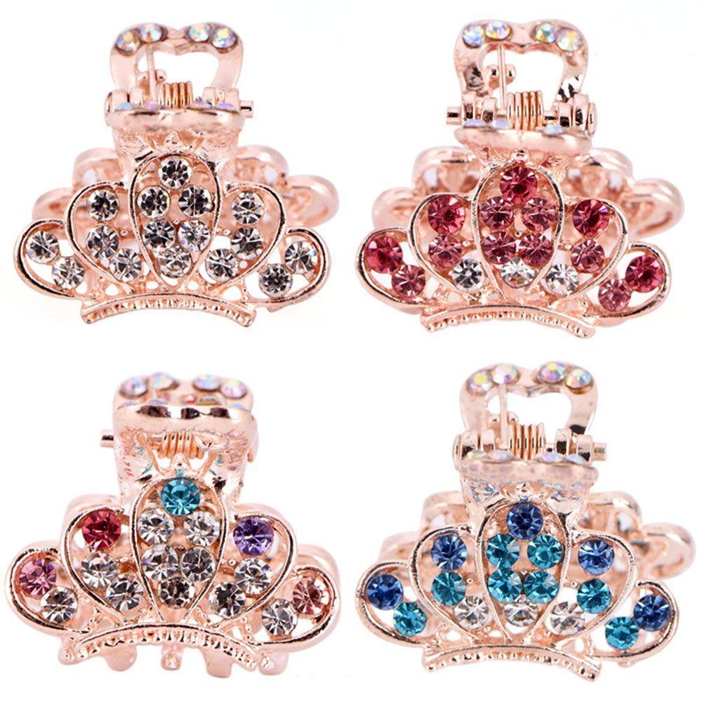 Crystal Rhinestone Styling Tool Hair Accessories Mini Crown Hair Claw Hair Clip Barrette Hairpin
Crystal Rhinestone Styling Tool Hair Accessories Mini Crown Hair Claw Hair Clip Barrette Hairpin