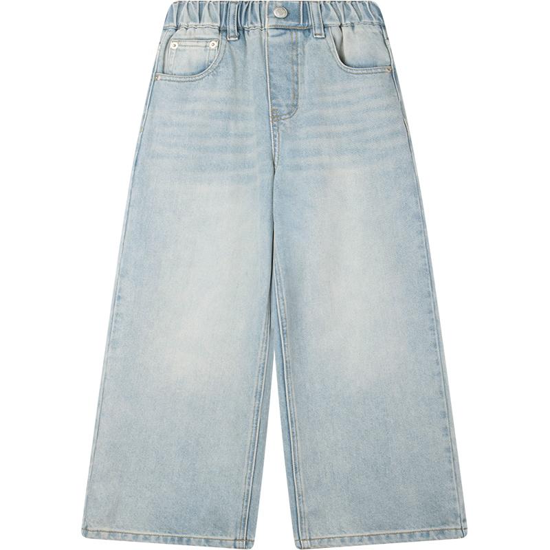 Джинси Mucmukn для дівчат, світло-сині, прямі, з м якого деніму 140CM
Джинси Mucmukn для дівчат, світло-сині, прямі, з м якого деніму 140CM