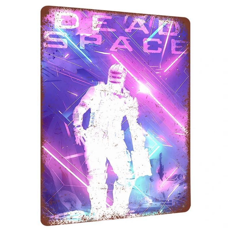 Dead Space Neon Light Effect Metal Wall Art Decorative Iron Painting for Game Room Home Decoration 20x30cm(7.8x11.8inch)
Dead Space Neon Light Effect Metal Wall Art Decorative Iron Painting for Game Room Home Decoration 20x30cm(7.8x11.8inch)