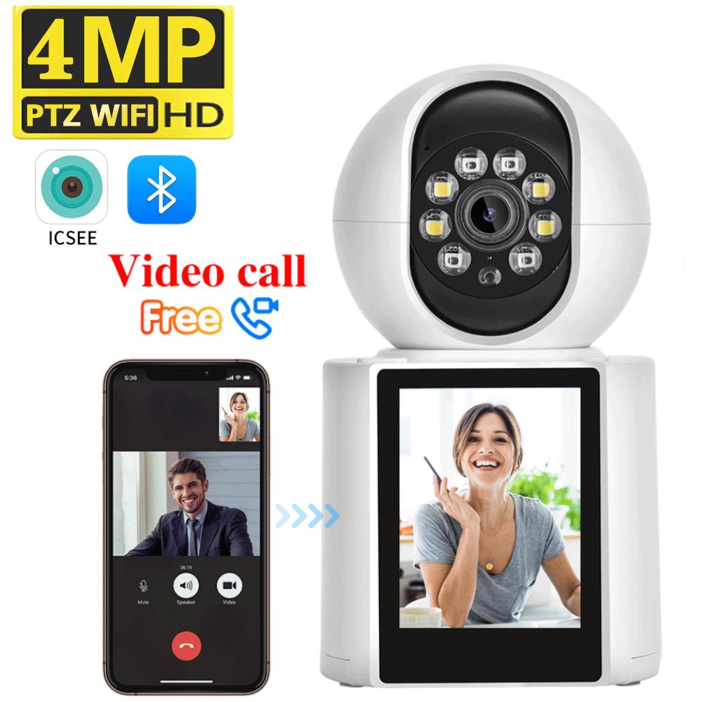 4MP Wifi IP Відеодомофон для приміщень Baby Monitor Двостороння розмова Камера безпеки Аудіо відеоспостереження IPS екран Cam Icsee 4MP NO SD Card білий
4MP Wifi IP Відеодомофон для приміщень Baby Monitor Двостороння розмова Камера безпеки Аудіо відеоспостереження IPS екран Cam Icsee 4MP NO SD Card білий