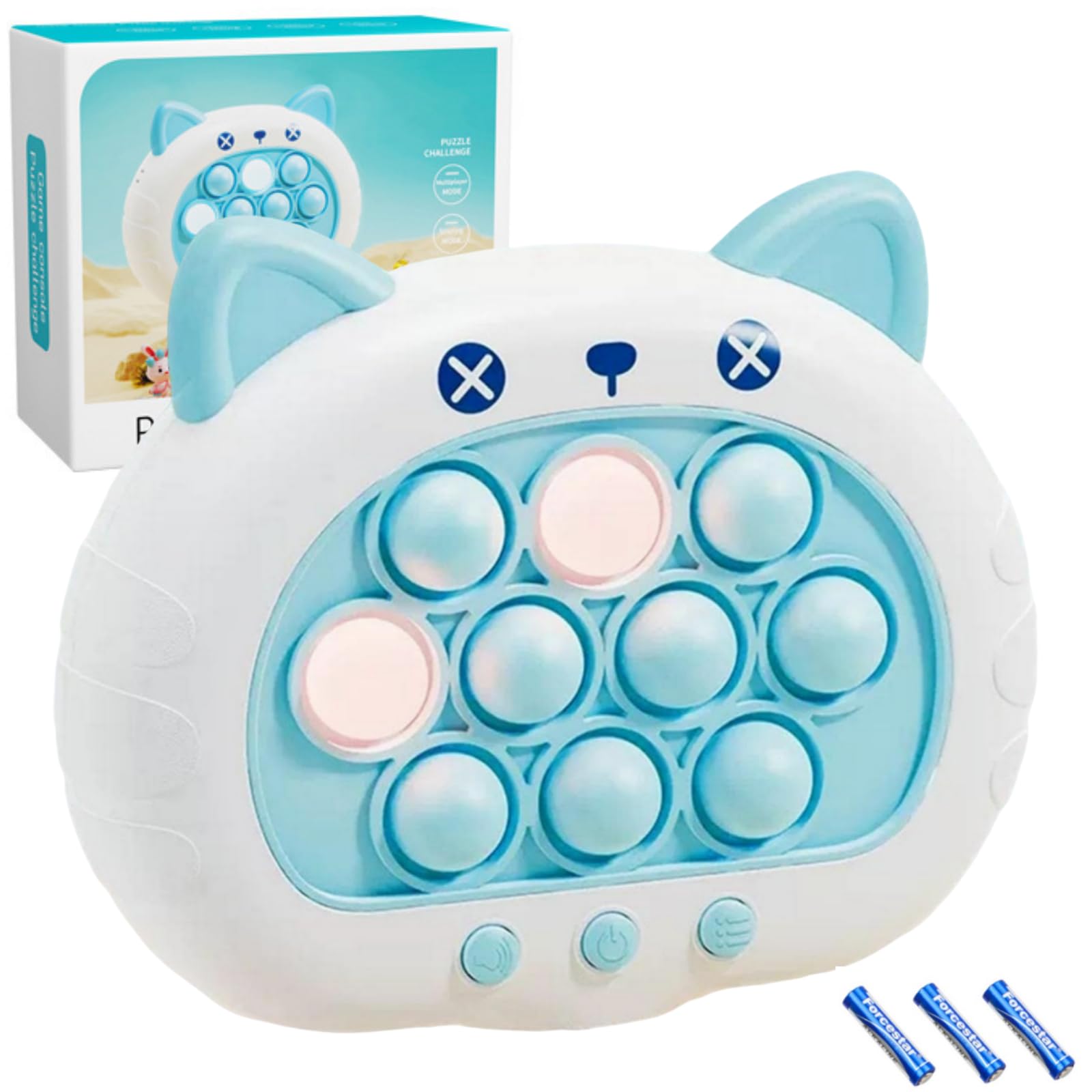 Push Pop Game Electric Lighting Push Pop от Educational Развивающая игрушка для учеников начальной школы Товары для концентрации и снятия стресса Удары
Push Pop Game Electric Lighting Push Pop от Educational Развивающая игрушка для учеников начальной школы Товары для концентрации и снятия стресса Удары