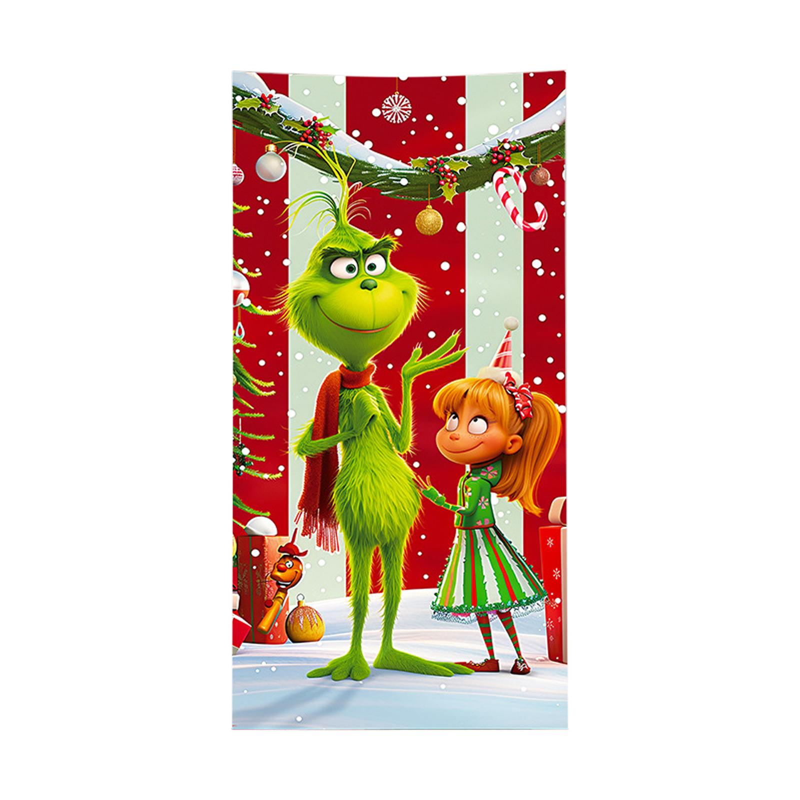 Stretch Fabric Door Cover Cross-border Christmas Happy Door Cover Holiday Party Decoration Integrated Design Elastic Design One Size
Stretch Fabric Door Cover Cross-border Christmas Happy Door Cover Holiday Party Decoration Integrated Design Elastic Design One Size