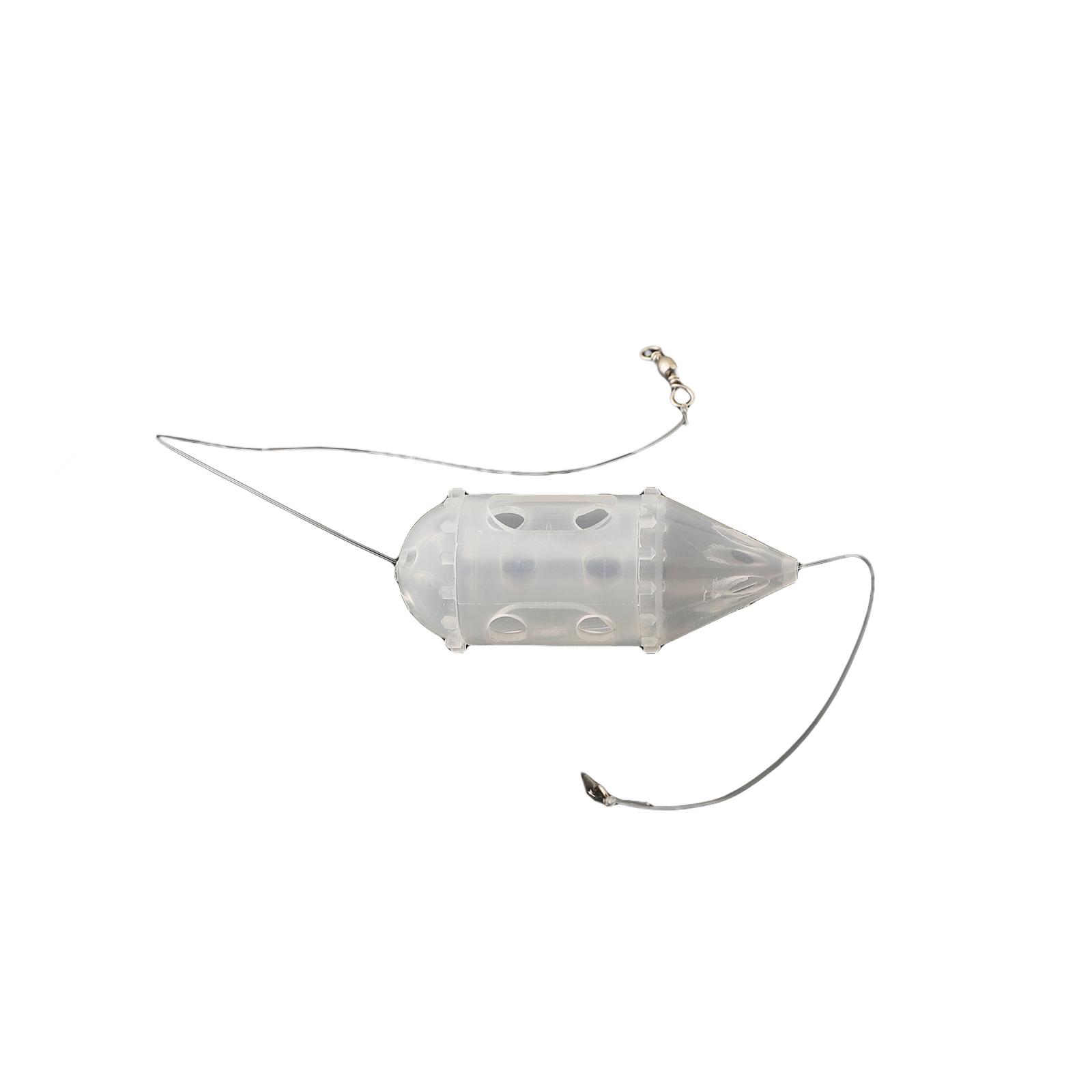 Clear Cap Swim Feeders For Maggot Carp Match Fishing Tackle Maggot Feeder 25*61mm
Clear Cap Swim Feeders For Maggot Carp Match Fishing Tackle Maggot Feeder 25*61mm