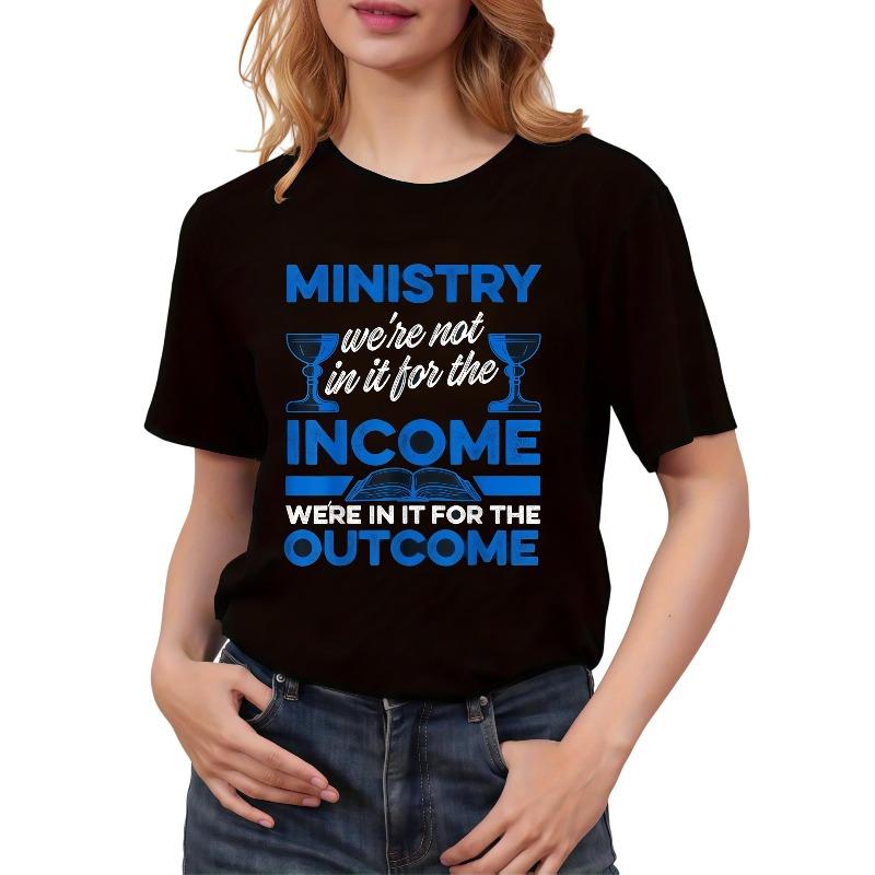 Plus Size, Women s Plus-Size Oversized Pastor T-Shirt 0XL-5XL - Funny We re Not In It for The Income S чёрный
Plus Size, Women s Plus-Size Oversized Pastor T-Shirt 0XL-5XL - Funny We re Not In It for The Income S чёрный