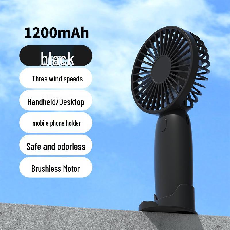 USB Rechargeable Silent Mini Fan with Phone Holder – Desktop & Handheld Multifunctional Gift Brushed чёрный
USB Rechargeable Silent Mini Fan with Phone Holder – Desktop & Handheld Multifunctional Gift Brushed чёрный