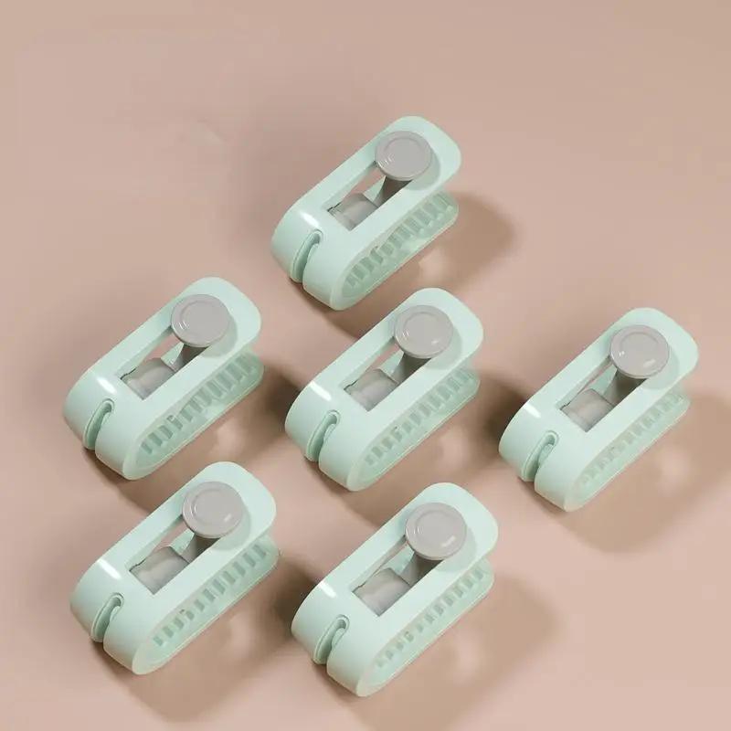 6 шт. Бытовая Удобная Зажимы Для Фиксации Одеяла Чехол Одеяло Рама Фиксация Чехла Нескользящий Безыгольный Зажим Для Одеяла Зажим Для Простыни зелёный