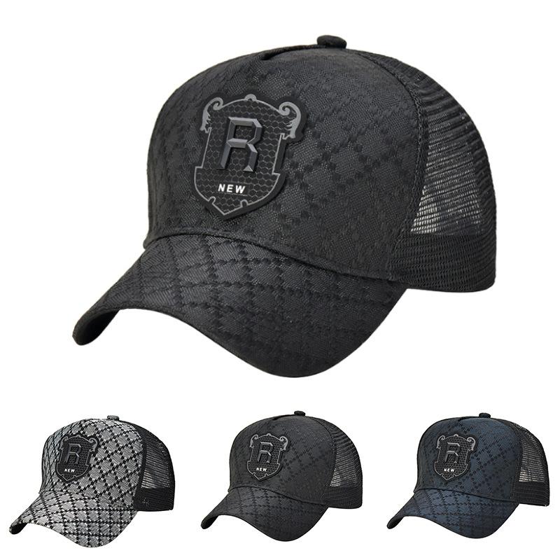 R Letter Icon Men s Baseball Cap for Male Summer Outdoor Adjustable Sports Hip Hop Hat Breathable Mesh Trucker Sunscreen Caps Adjustable&Adult (54-60cm) чорний
R Letter Icon Men s Baseball Cap for Male Summer Outdoor Adjustable Sports Hip Hop Hat Breathable Mesh Trucker Sunscreen Caps Adjustable&Adult (54-60cm) чорний