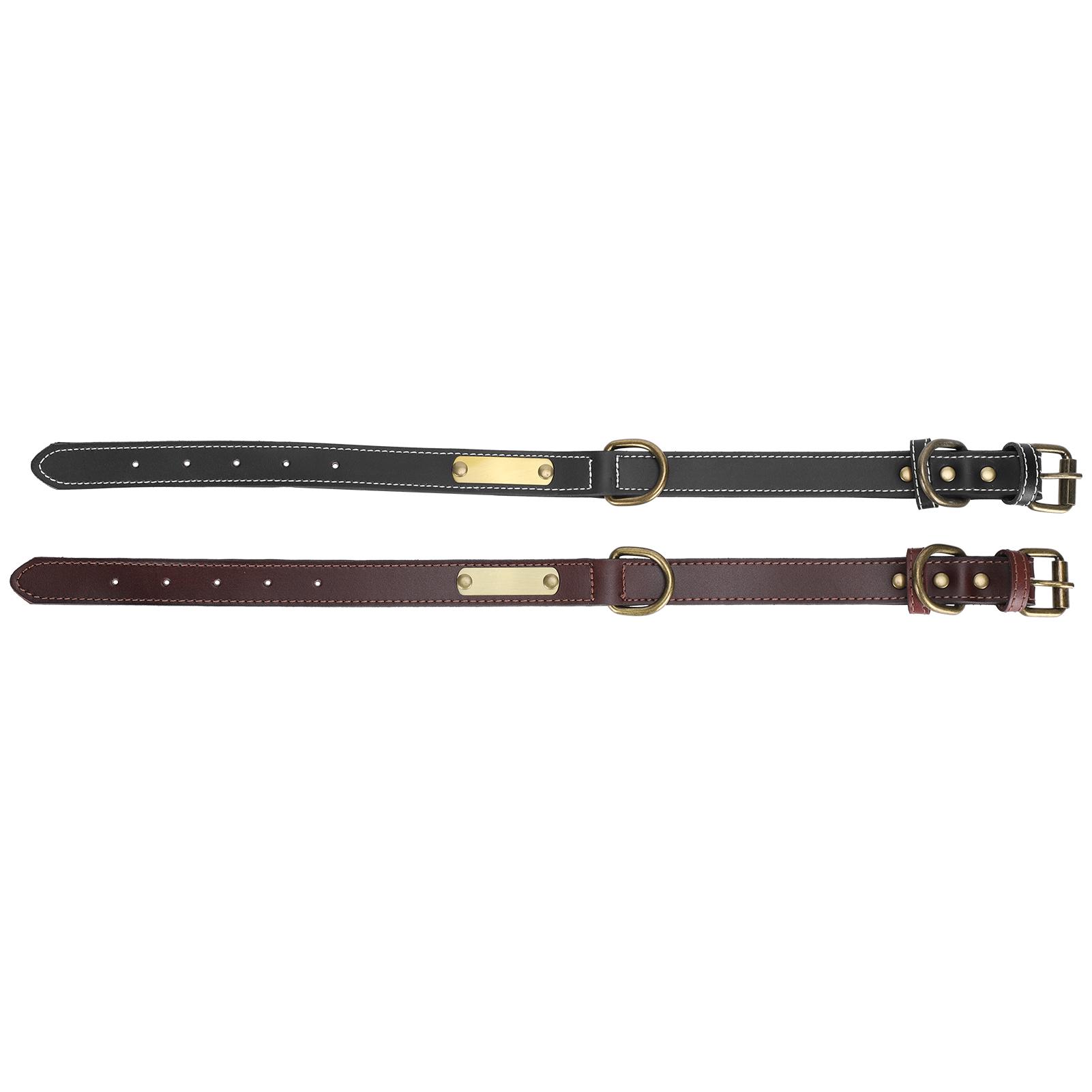 Dog Collar Name Engraving Personalized Pet Collar PU Leather Padded Pet Supplies(Black Brown S) S(for 2-4kg)
Dog Collar Name Engraving Personalized Pet Collar PU Leather Padded Pet Supplies(Black Brown S) S(for 2-4kg)