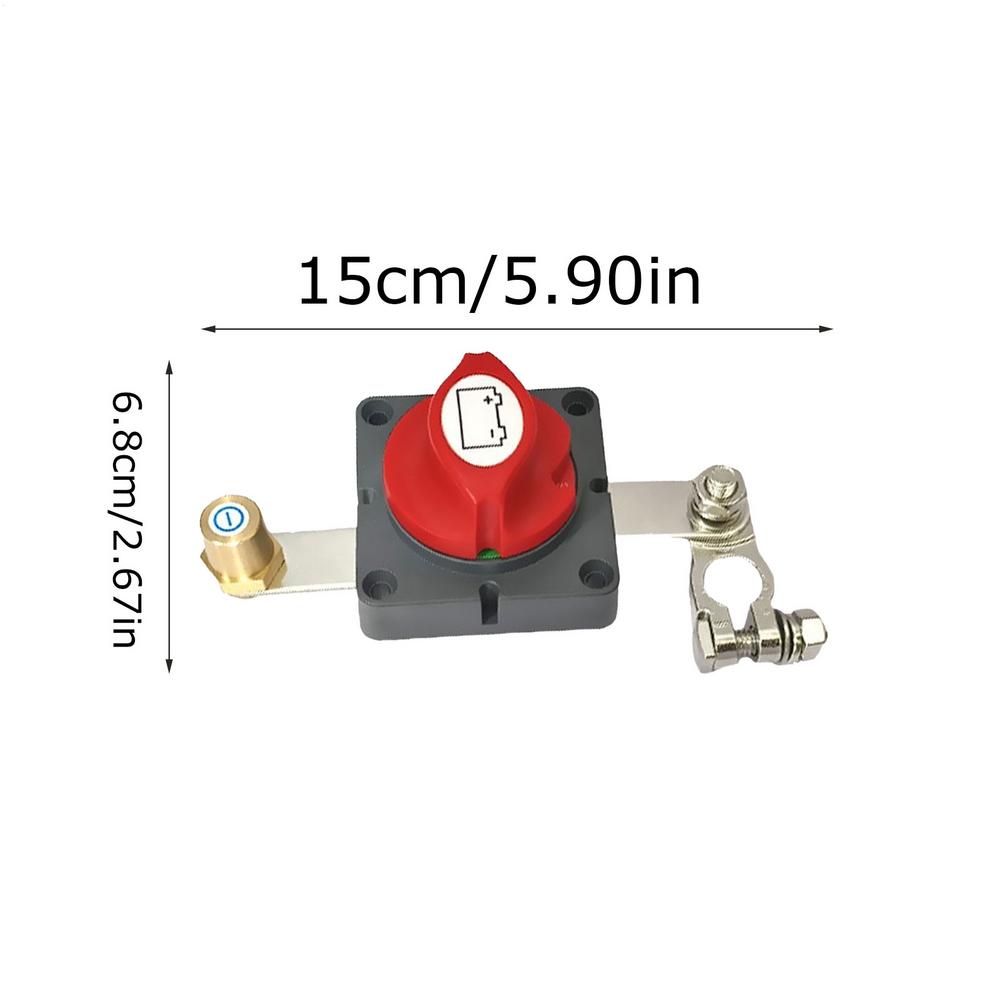 12V-48V RV Battery Connection Switch Battery Isolator Automotive Battery Disconnect Switch For RV Motorcycle Marine Boat
12V-48V RV Battery Connection Switch Battery Isolator Automotive Battery Disconnect Switch For RV Motorcycle Marine Boat
