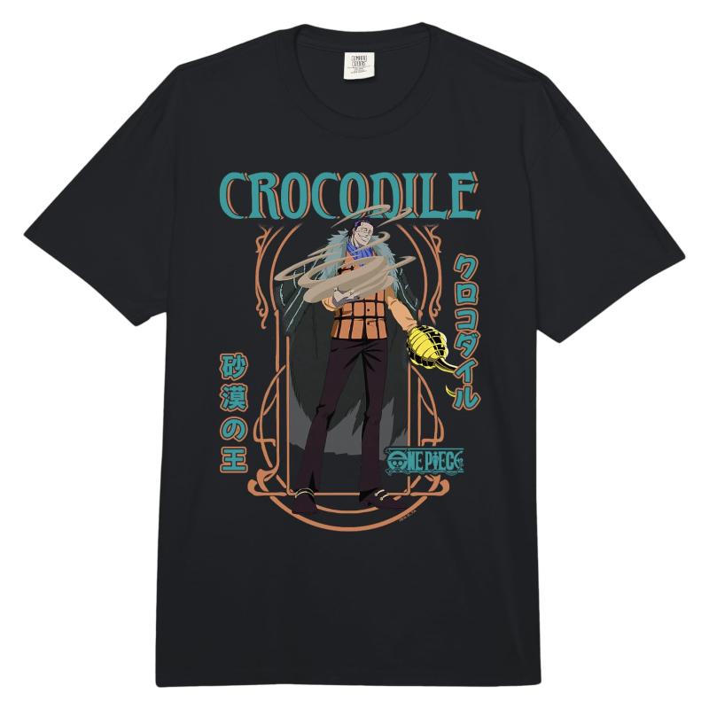 2026 Sir Crocodile One Piece TShirt Vintage Villain Anime Graphic Print Crew Neck Pure Cotton High Street Casual Tops S
2026 Sir Crocodile One Piece TShirt Vintage Villain Anime Graphic Print Crew Neck Pure Cotton High Street Casual Tops S
