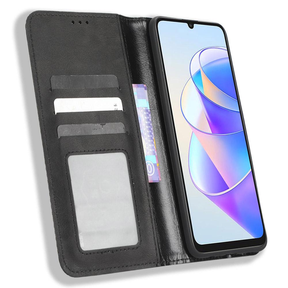 For Honor X7a 5G/Play7T 5G Vintage PU Leather Phone Case Wallet Stand Magnetic Clasp Drop-proof Cover Black
For Honor X7a 5G/Play7T 5G Vintage PU Leather Phone Case Wallet Stand Magnetic Clasp Drop-proof Cover Black