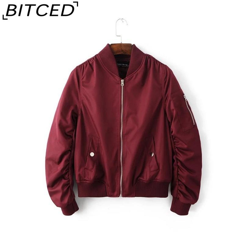 BITCED Autumn Ladies Lightweight Flight Jacket L бордовый
BITCED Autumn Ladies Lightweight Flight Jacket L бордовый