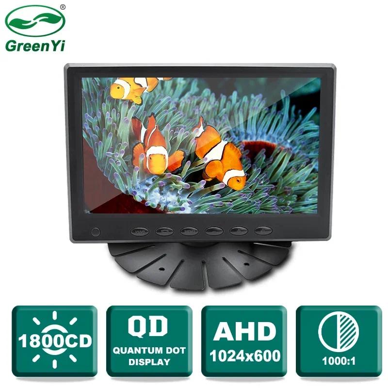 GreenYi 7-дюймовый IPS квантовый экран AHD-монитор 1800CD QLED-дисплей для грузовика, парковки, рыбалки, поддержка 2-канальной AHD 1080P камеры
GreenYi 7-дюймовый IPS квантовый экран AHD-монитор 1800CD QLED-дисплей для грузовика, парковки, рыбалки, поддержка 2-канальной AHD 1080P камеры