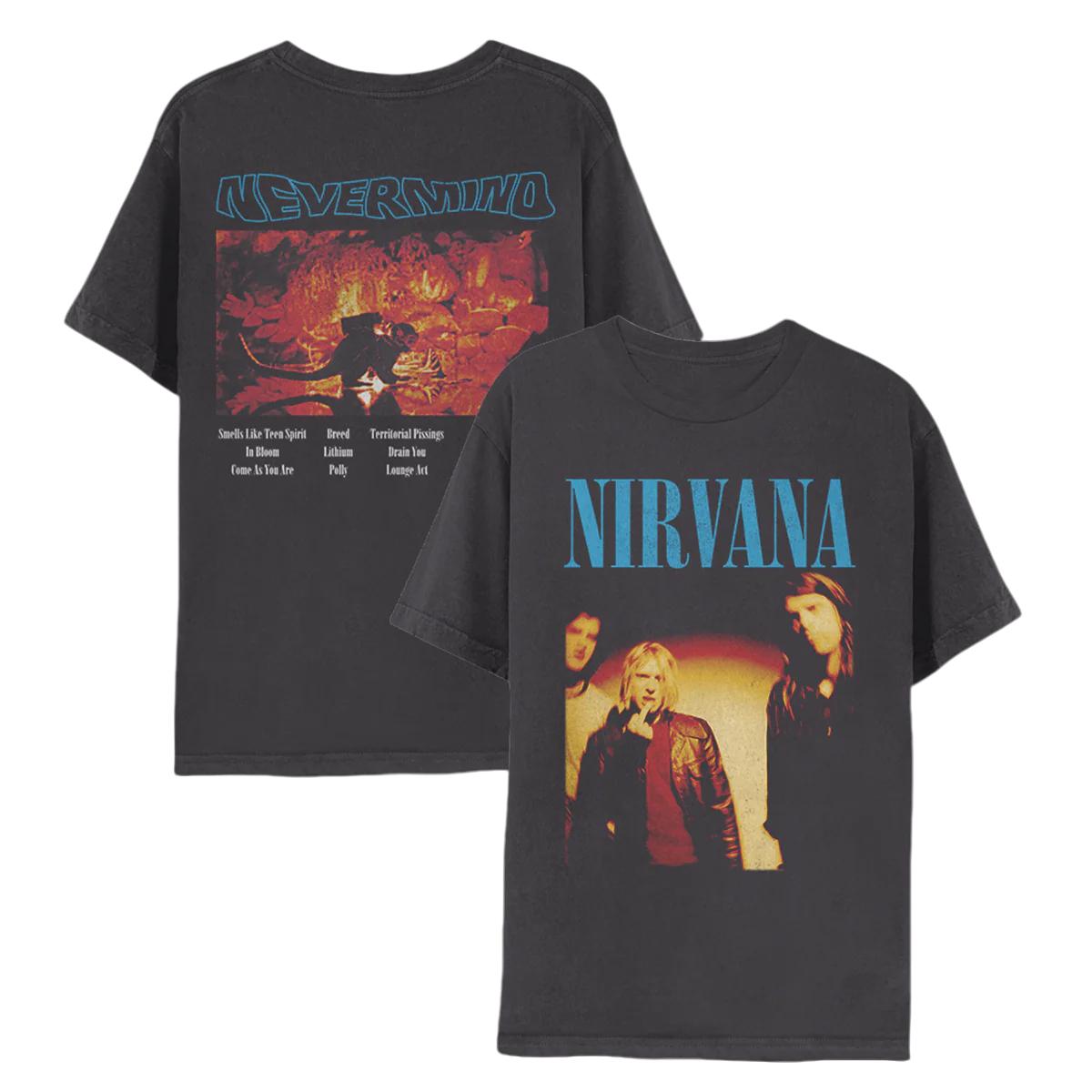 Nirvana Rock Band Washed Tshirt Unisex and Women Summer Gothic Clothing Fashion Casual Round Neck Short Sleeved Top Streetwear L
Nirvana Rock Band Washed Tshirt Unisex and Women Summer Gothic Clothing Fashion Casual Round Neck Short Sleeved Top Streetwear L