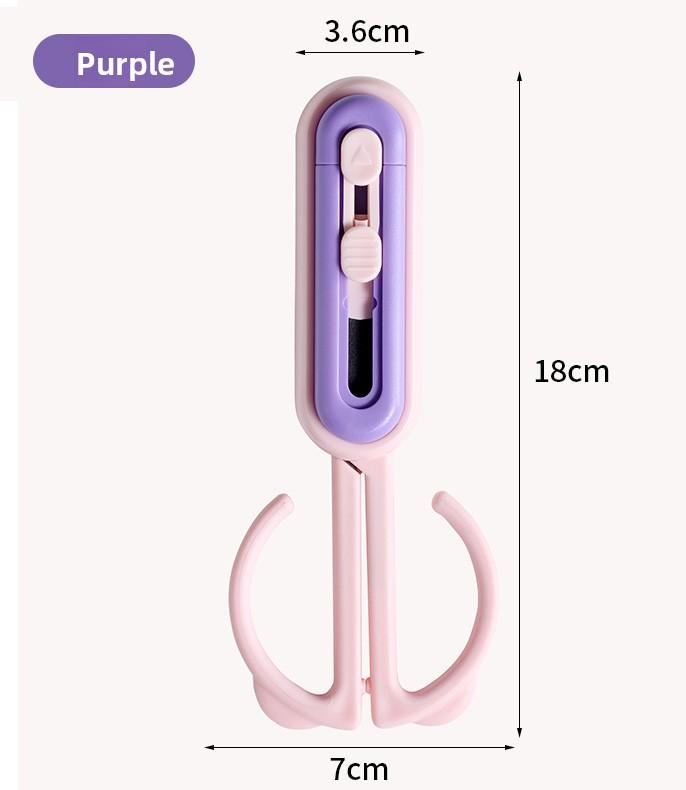 Out-of-box Two-in-one Magnetic Suction Hanging Refrigerator Household Handmade Utility Knife pink&purple 1PC
Out-of-box Two-in-one Magnetic Suction Hanging Refrigerator Household Handmade Utility Knife pink&purple 1PC
