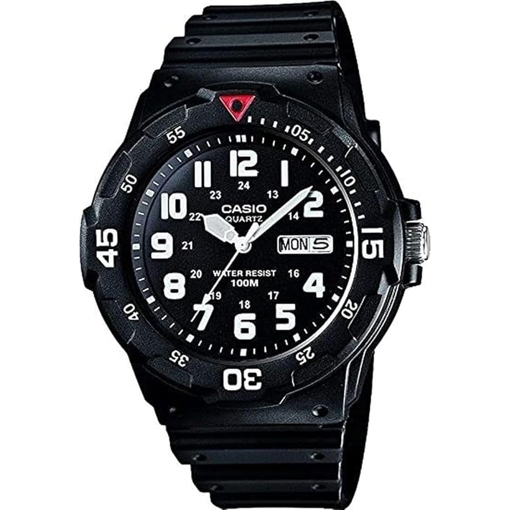Casio Standard MRW-200H-1B2 Men s Watch Water Resistant Black Resin Strap
Casio Standard MRW-200H-1B2 Men s Watch Water Resistant Black Resin Strap
