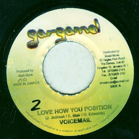 7inch Record VOICEMAIL - Love How You Position NONE Gargamel Music 2009 Jamaica Reggae, Ska & Dub Used
7inch Record VOICEMAIL - Love How You Position NONE Gargamel Music 2009 Jamaica Reggae, Ska & Dub Used