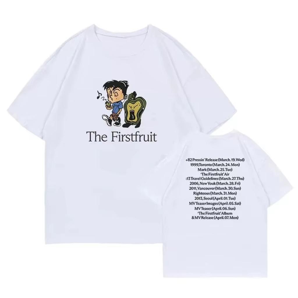 The Firstfruit Cartoon Printed Womens Tshirt Summer Casual Cotton Short Sleeve Ladies Clothes Hip Hop Y2k Clothes 3XL
The Firstfruit Cartoon Printed Womens Tshirt Summer Casual Cotton Short Sleeve Ladies Clothes Hip Hop Y2k Clothes 3XL