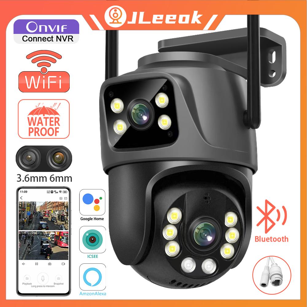 Jleeook ICSEE Pro 4K 8MP Outdoor Dual Lens WIFI PTZ Wireless IP Surveillance Waterproof Camera Motion Detection ONVIF NVR CCTV
Jleeook ICSEE Pro 4K 8MP Outdoor Dual Lens WIFI PTZ Wireless IP Surveillance Waterproof Camera Motion Detection ONVIF NVR CCTV