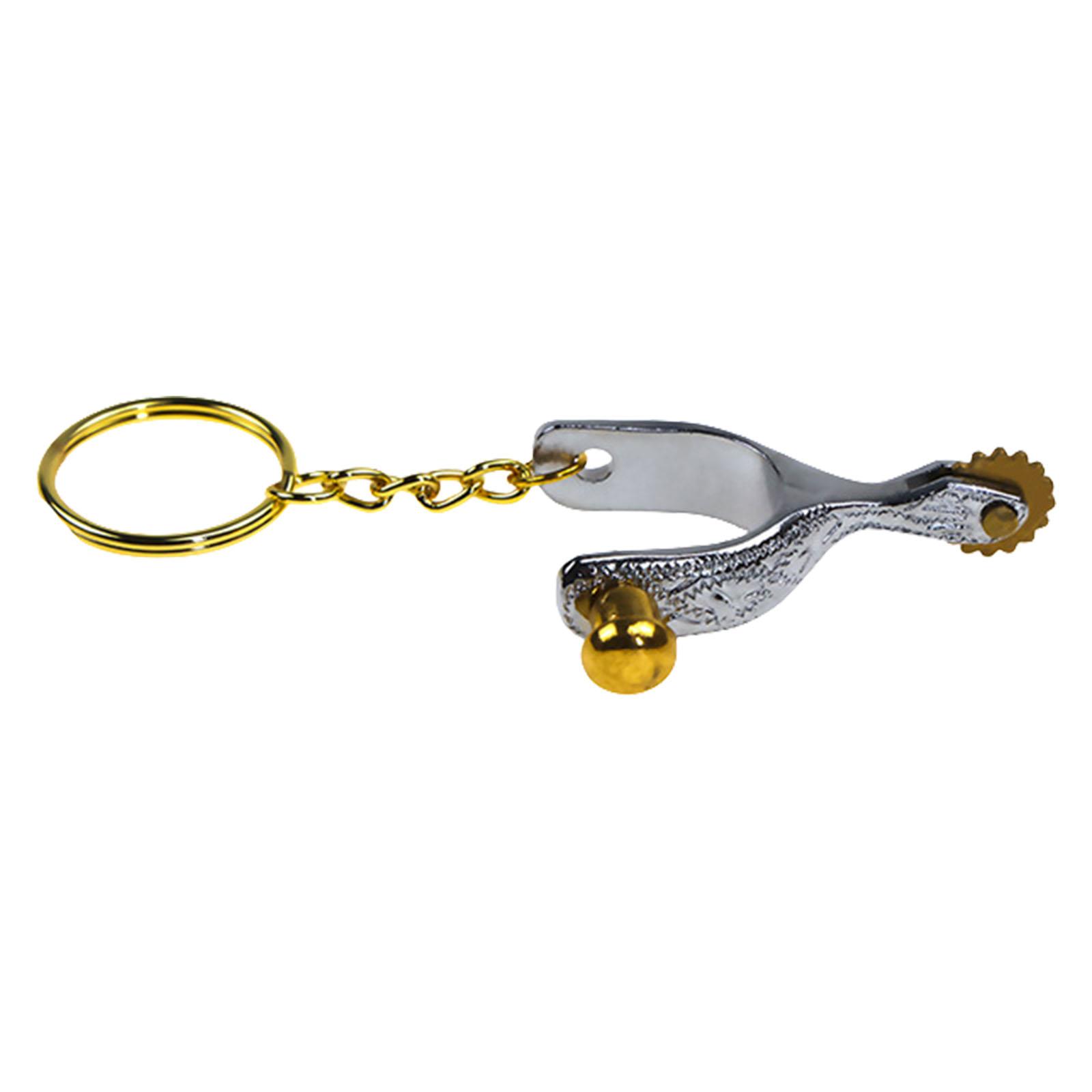 Sturdy Alloy Spurses Keychain Secure Lock Closure Portable Designs for Keys Bags and Car Decoratioin
Sturdy Alloy Spurses Keychain Secure Lock Closure Portable Designs for Keys Bags and Car Decoratioin