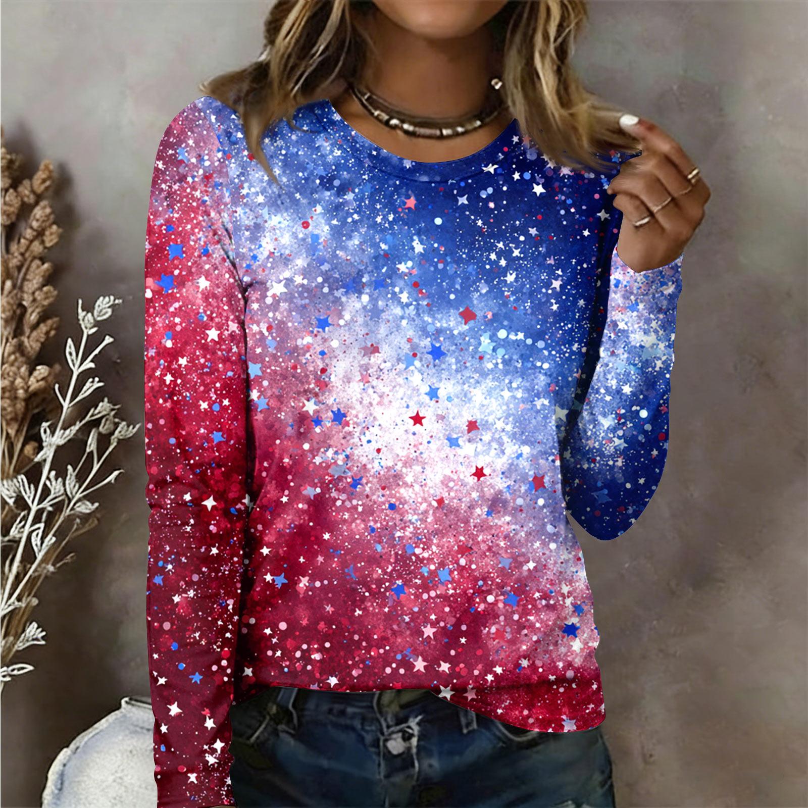 Women s Long Sleeved Shirt Women s Casual Round Neck Long Sleeve Printed Top XXXL
Women s Long Sleeved Shirt Women s Casual Round Neck Long Sleeve Printed Top XXXL