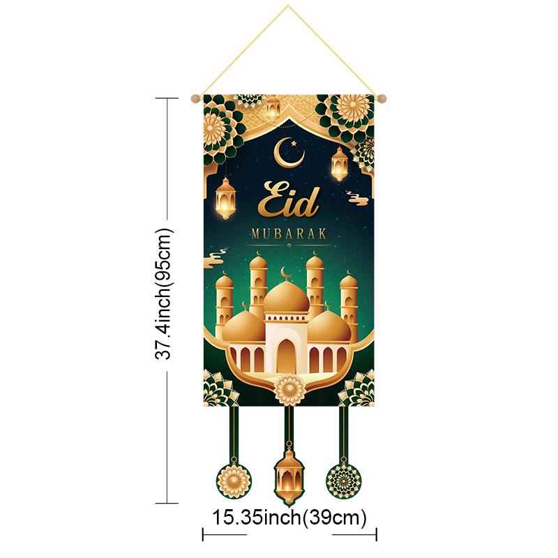 Ramadan Hanging Flag Ramadan Decorations 2026 Wall Hanging Ornament Eid Mubarak Islam Muslim Home Decor Party Supplies
Ramadan Hanging Flag Ramadan Decorations 2026 Wall Hanging Ornament Eid Mubarak Islam Muslim Home Decor Party Supplies