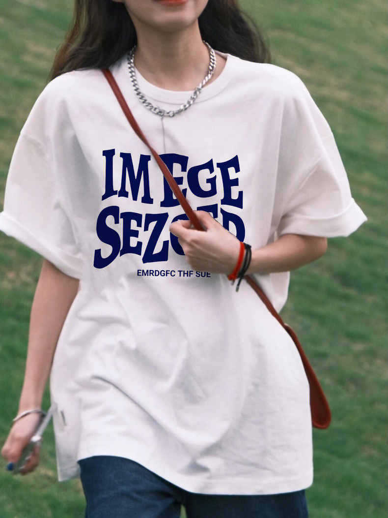 European pure cotton white t-shirt short-sleeved women s summer new design sense niche unique chic loose fat mm top 3XL білий
European pure cotton white t-shirt short-sleeved women s summer new design sense niche unique chic loose fat mm top 3XL білий